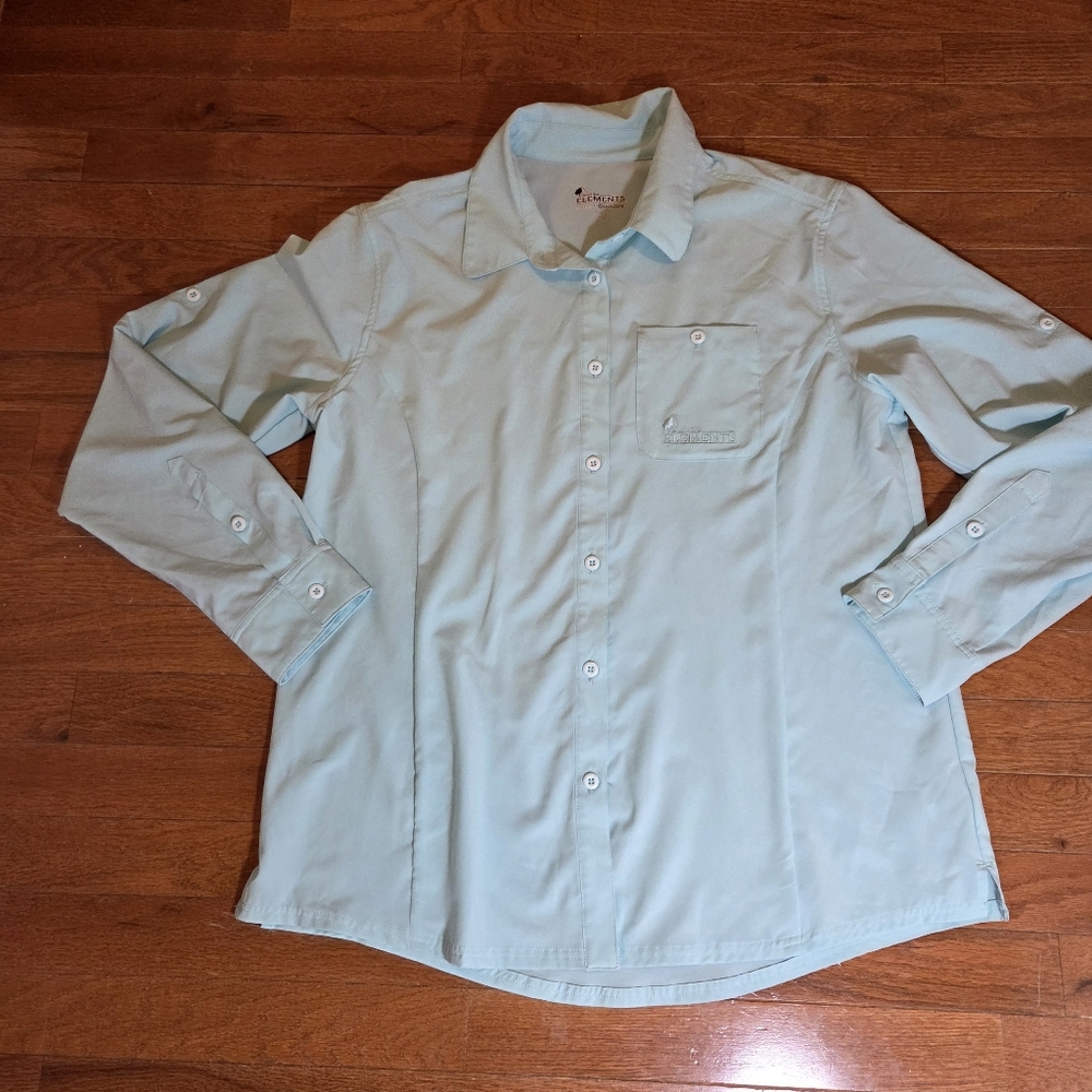Mossy Oak Elements Aqua Shirt